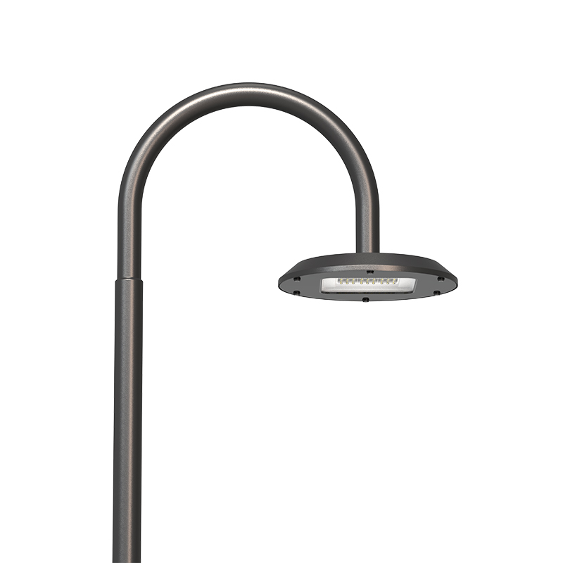 Iluminação urbana LED externa superior com poste IP66 Iluminação urbana LED externa superior com poste IP66