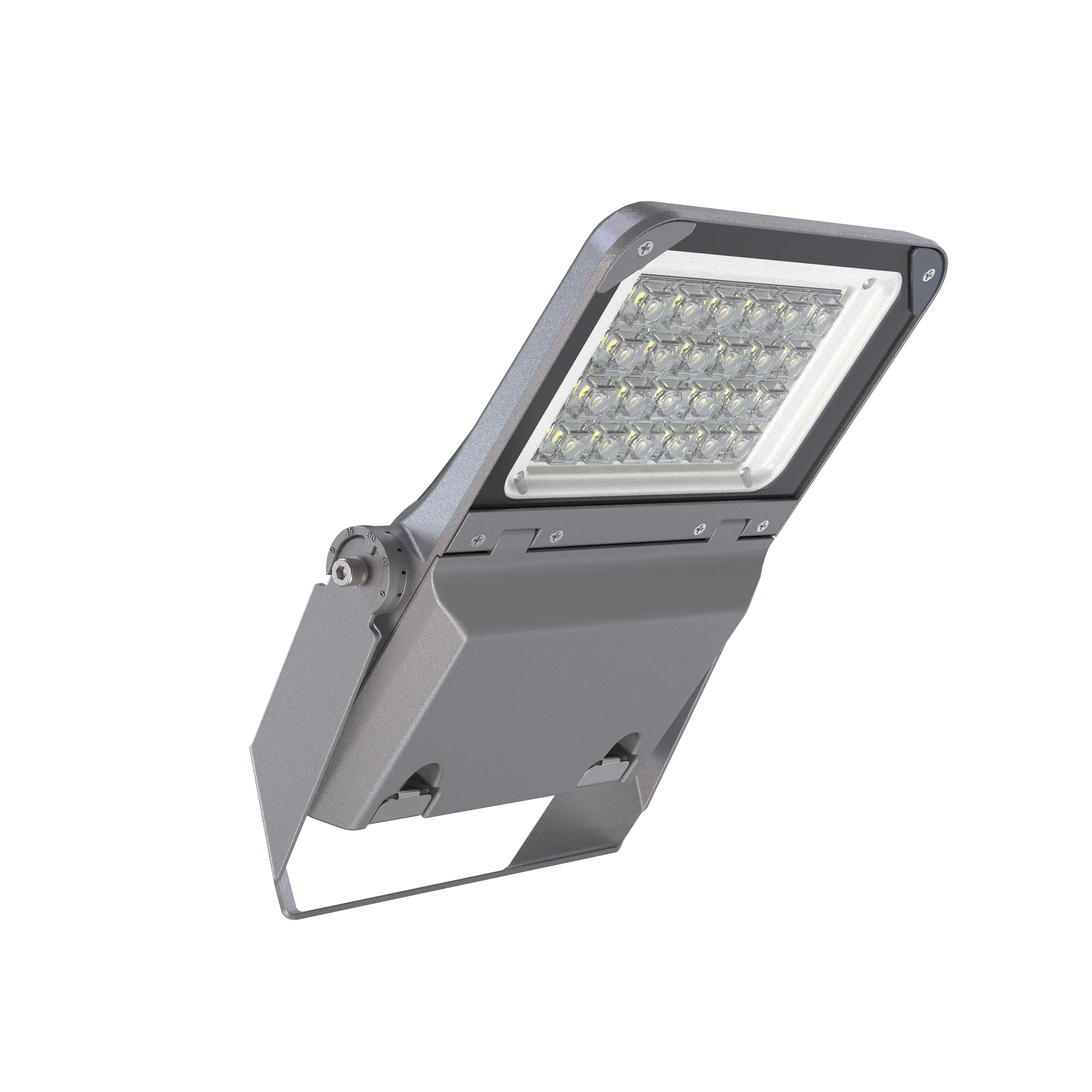 Holofote LED de alto desempenho aberto sem ferramentas